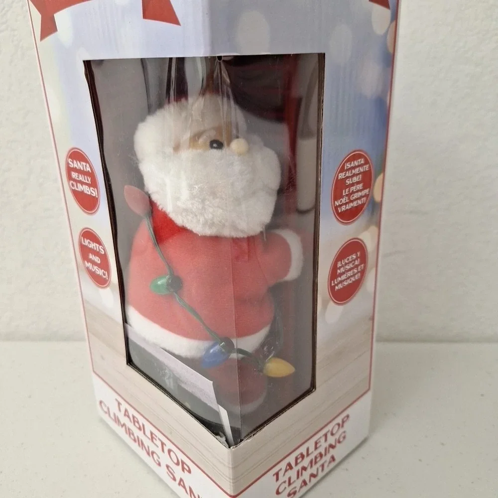 MR. CHRISTMAS Tabletop Climbing Santa  17